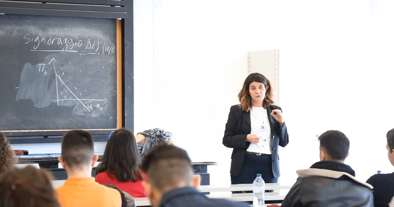 studenti, insegnante, università