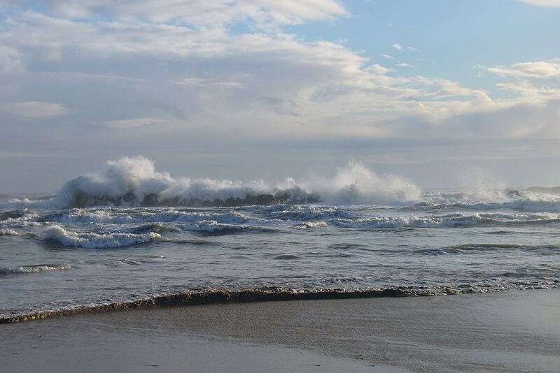 mare in burrasca