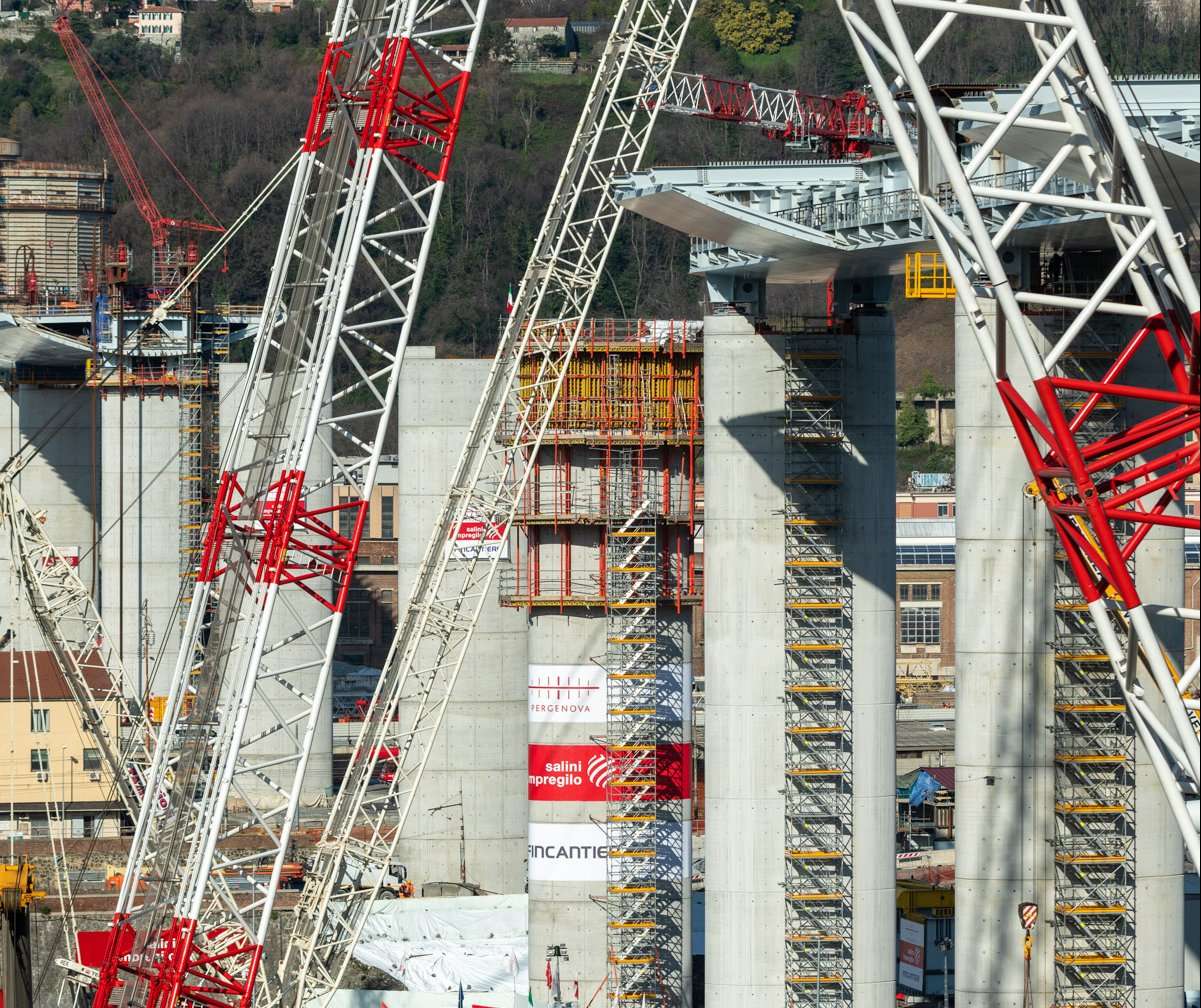 nuovo ponte sul polcevera