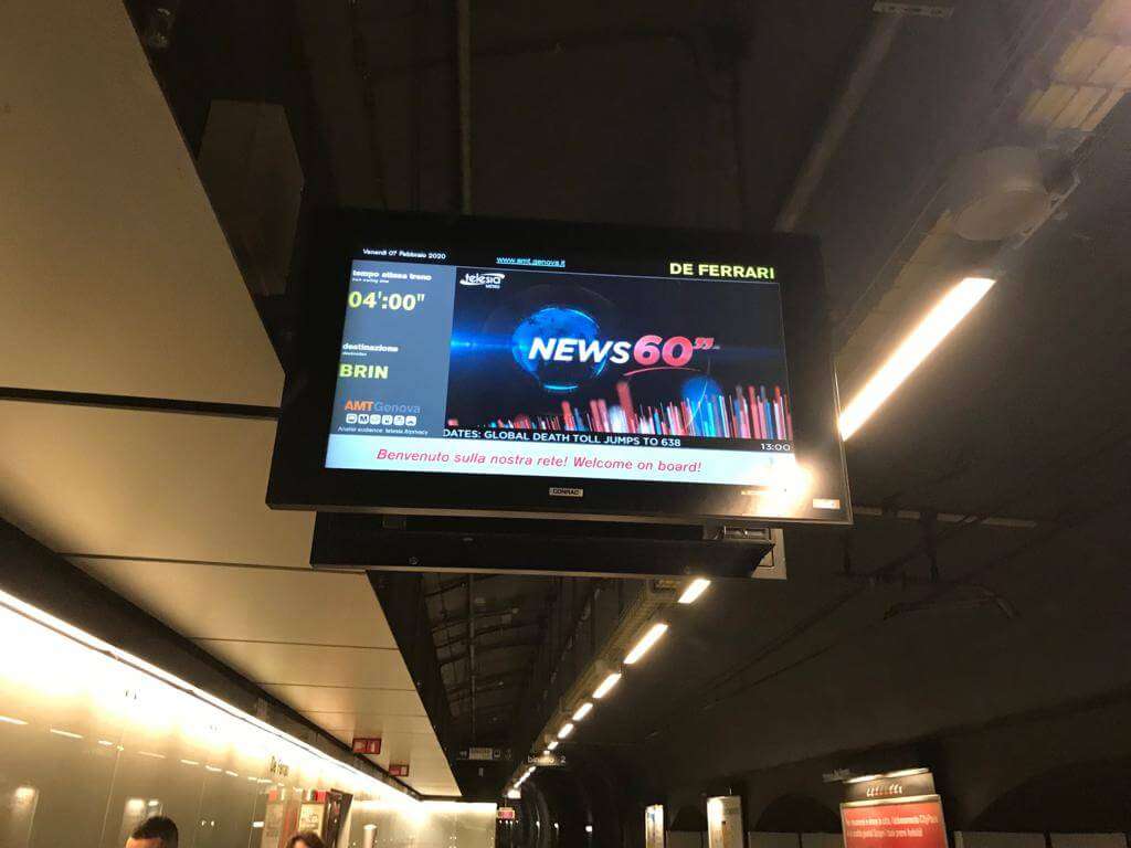 Progetto TV in metro(1)
