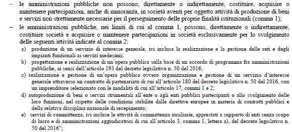 testo unico