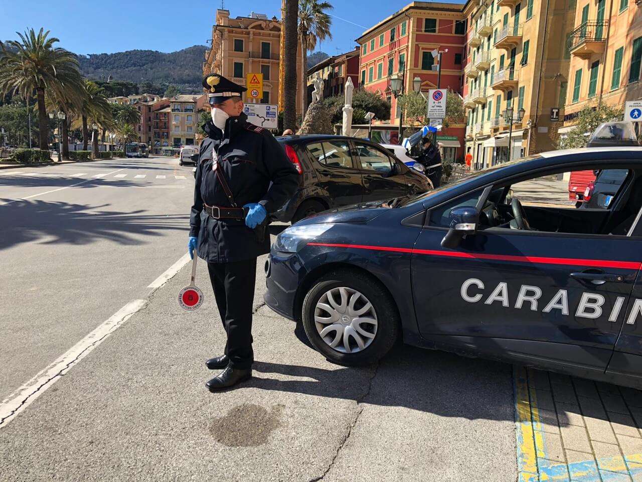 controlli carabinieri coronavirus