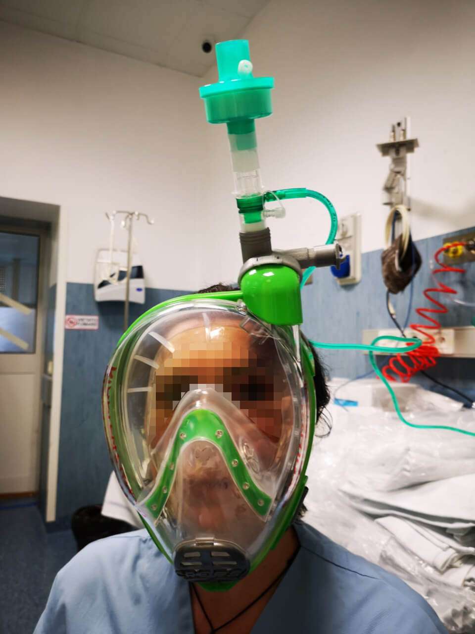maschera flusso ossigeno vert
