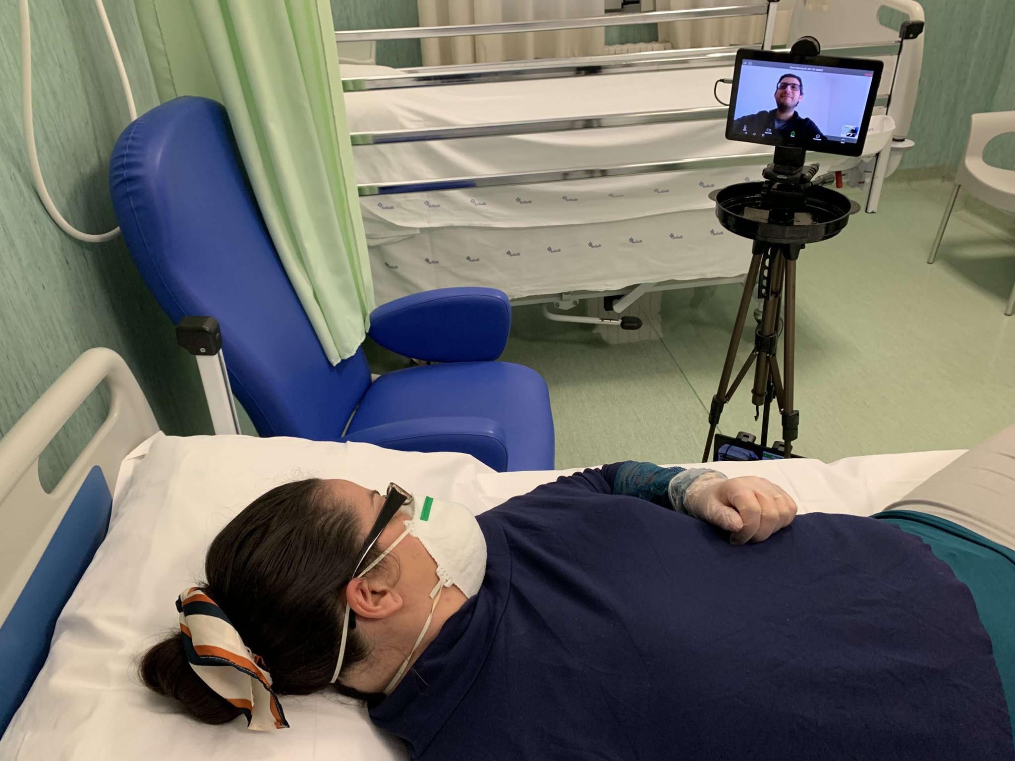 robot iit covid-19 telemedicina videochiamata