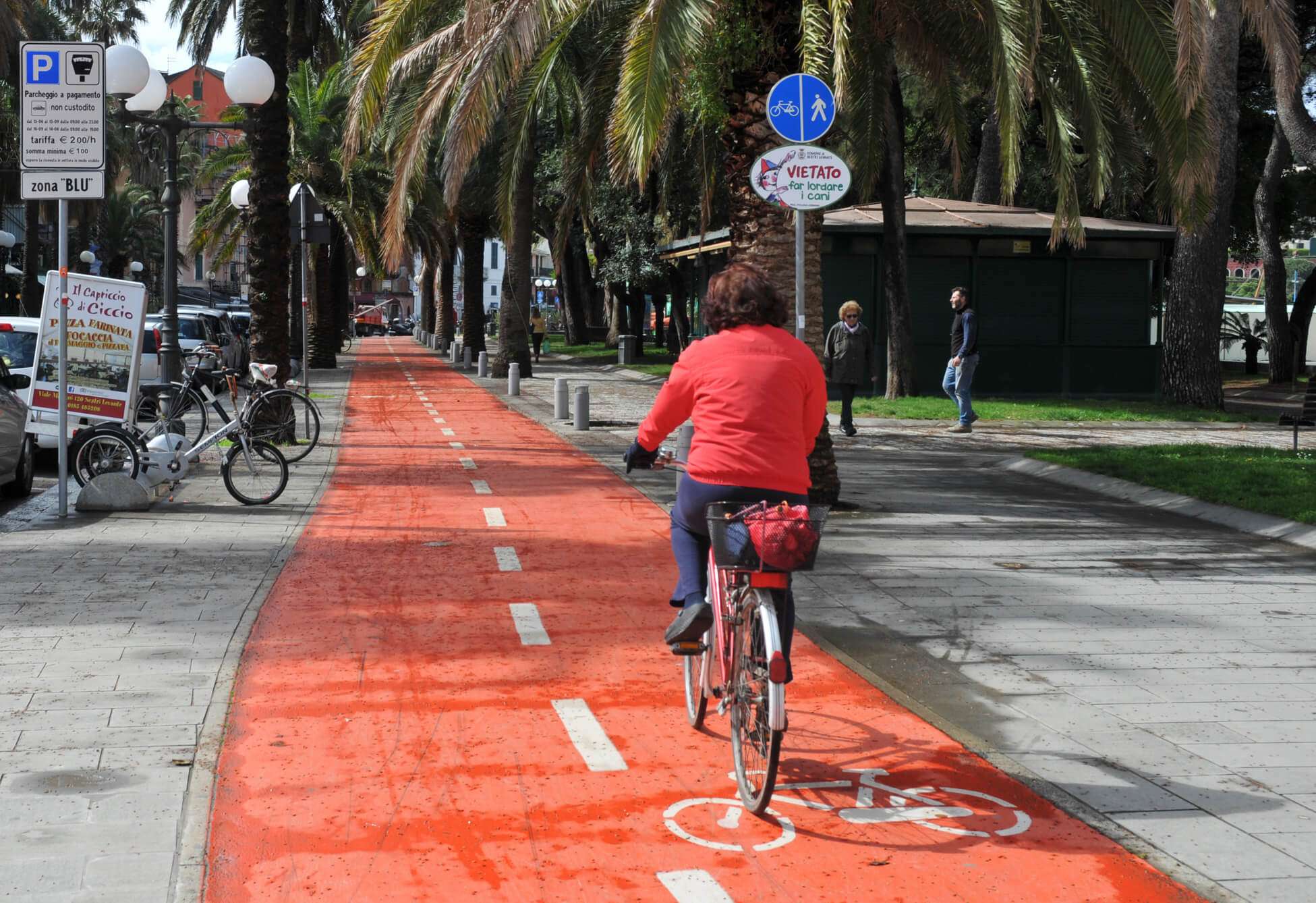 pista Ciclabile Sestri Levante 1 bicicletta