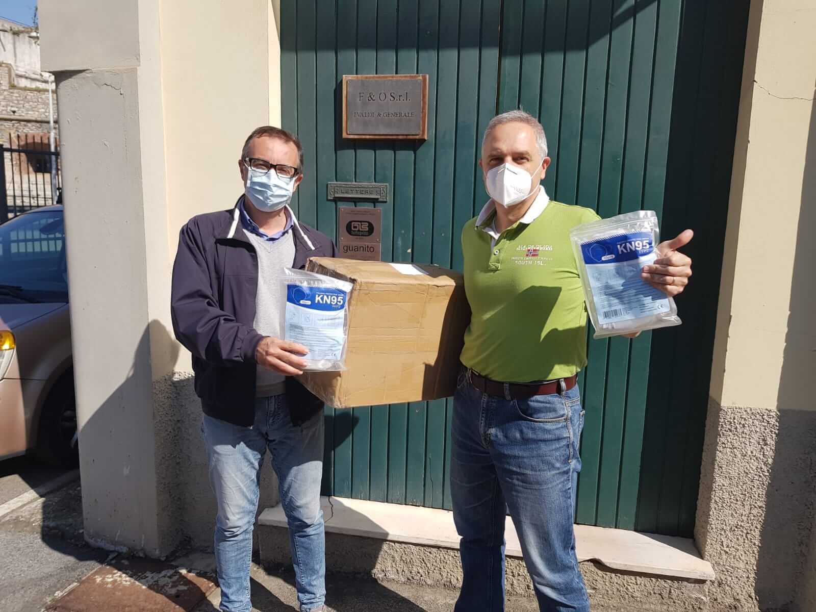 donazione mascherine