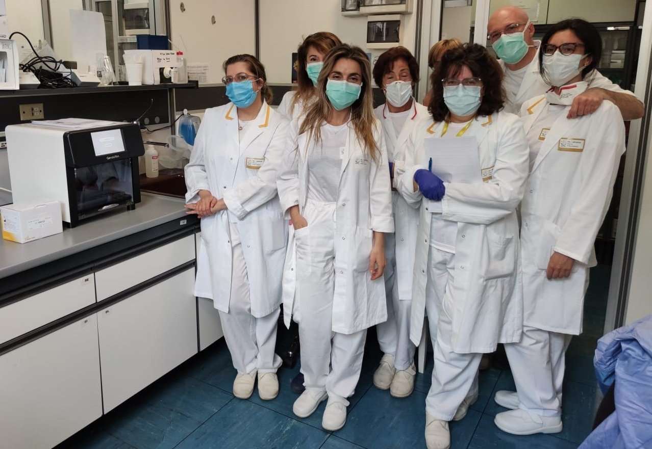 Microbiologia Asl 1, sanitari, mascherine, sanità