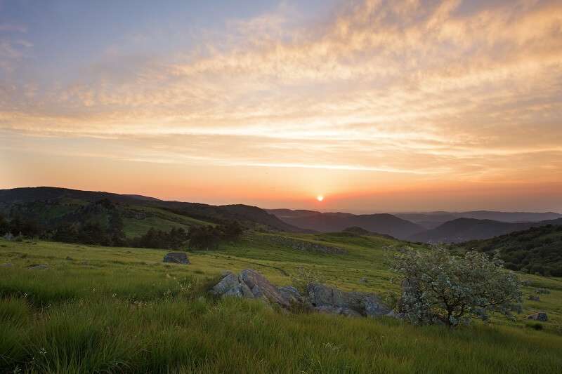 Tramonto Beigua primavera estate Marco Bertolini