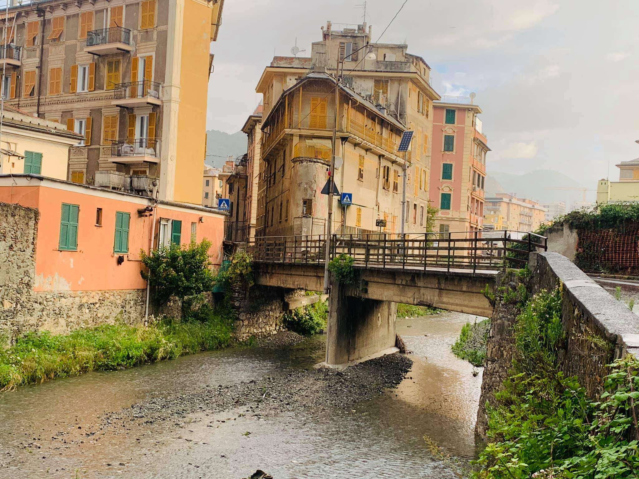 ponte obliquo chiaravagna