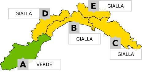 Gialla B, C, D, E