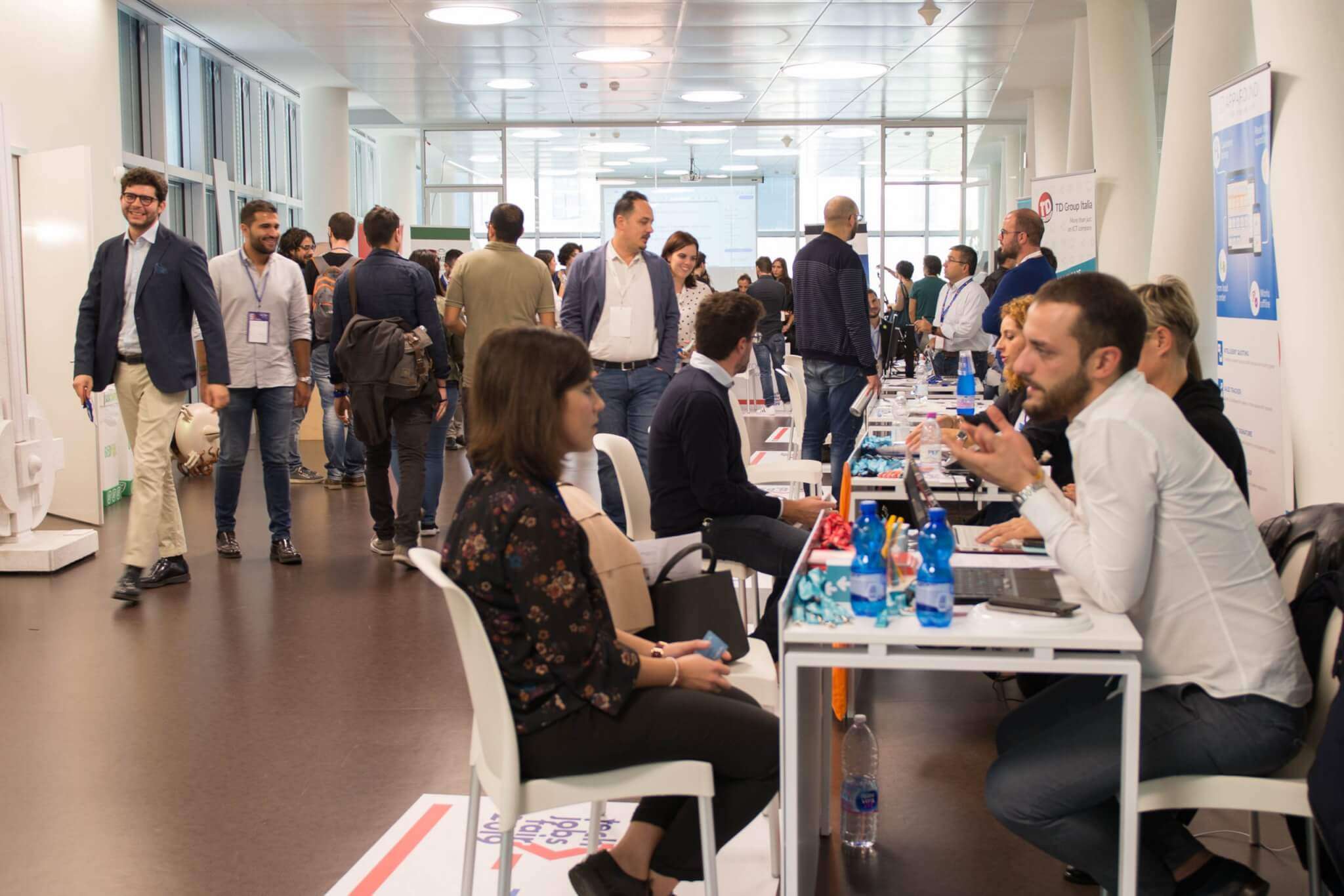 TECH JOBS Fair – Un momento dell’edizioni precedente 2