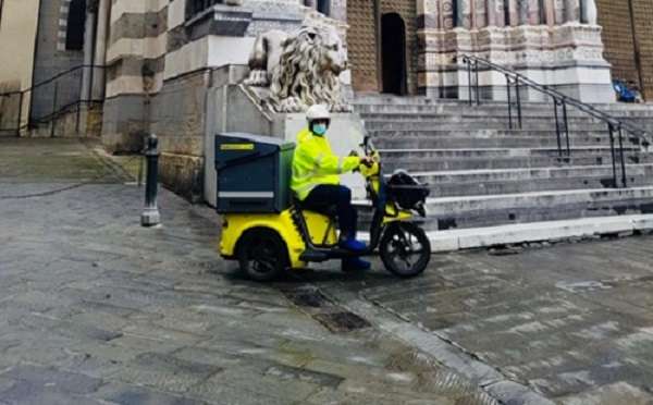poste italiane mezzi elettrici