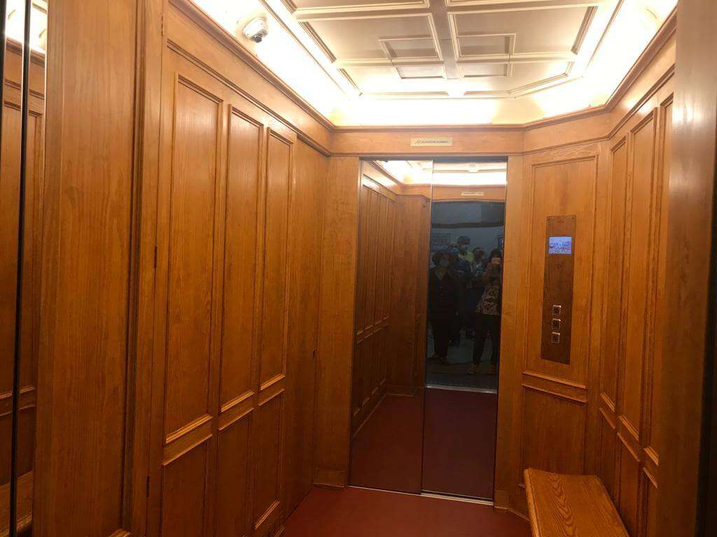 Il rifacimento ligneo della cabina del Castelletto Levante