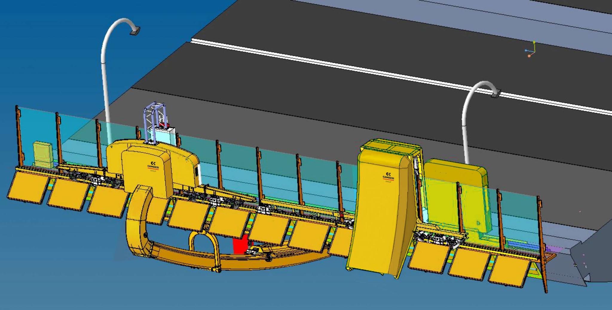 Rendering robot nuovo ponte iit