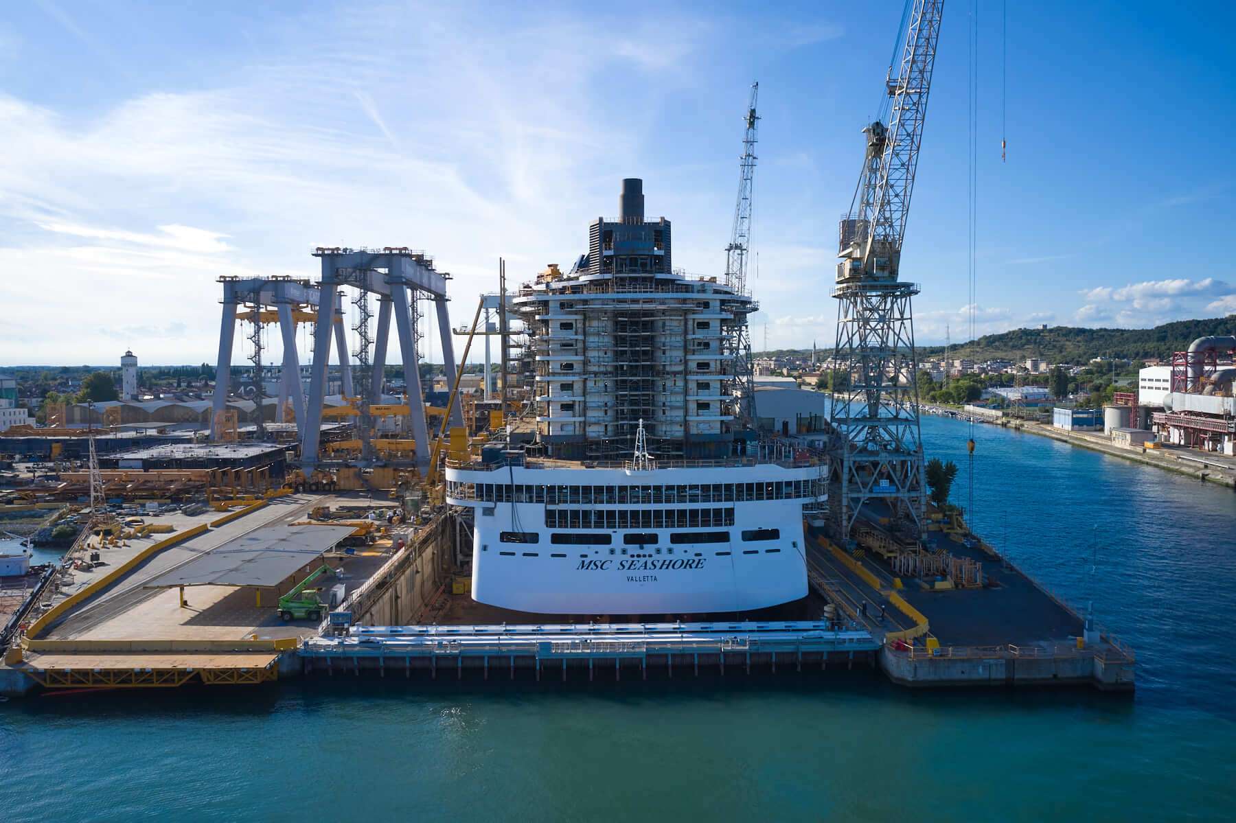float msc fincantieri