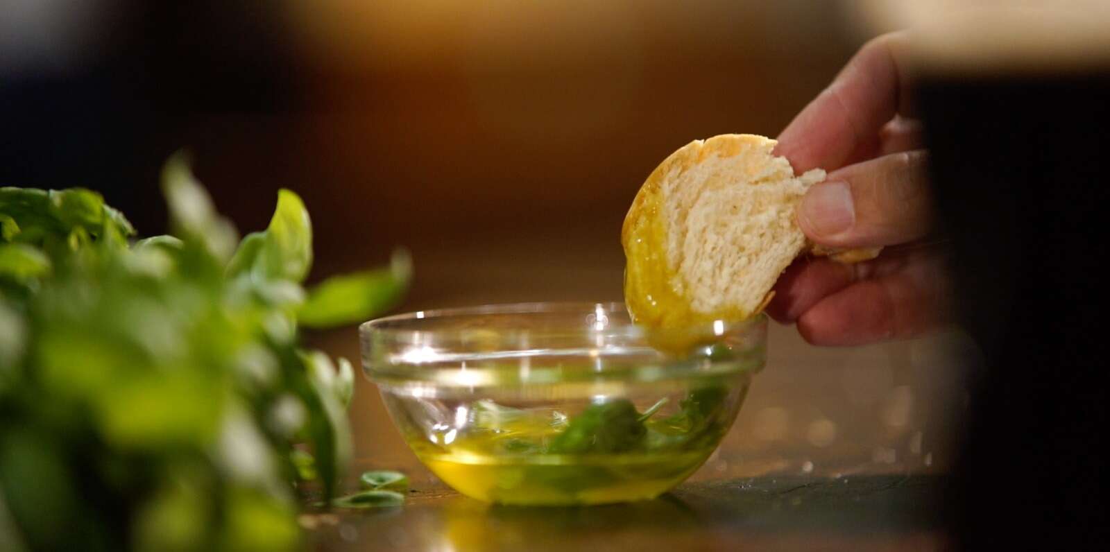 olio basilico