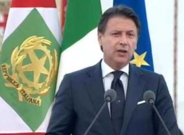 inaugurazione ponte genova conte