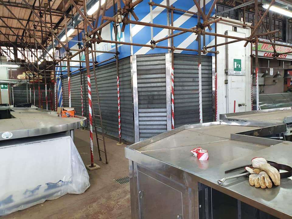 lavori mercato dinegro