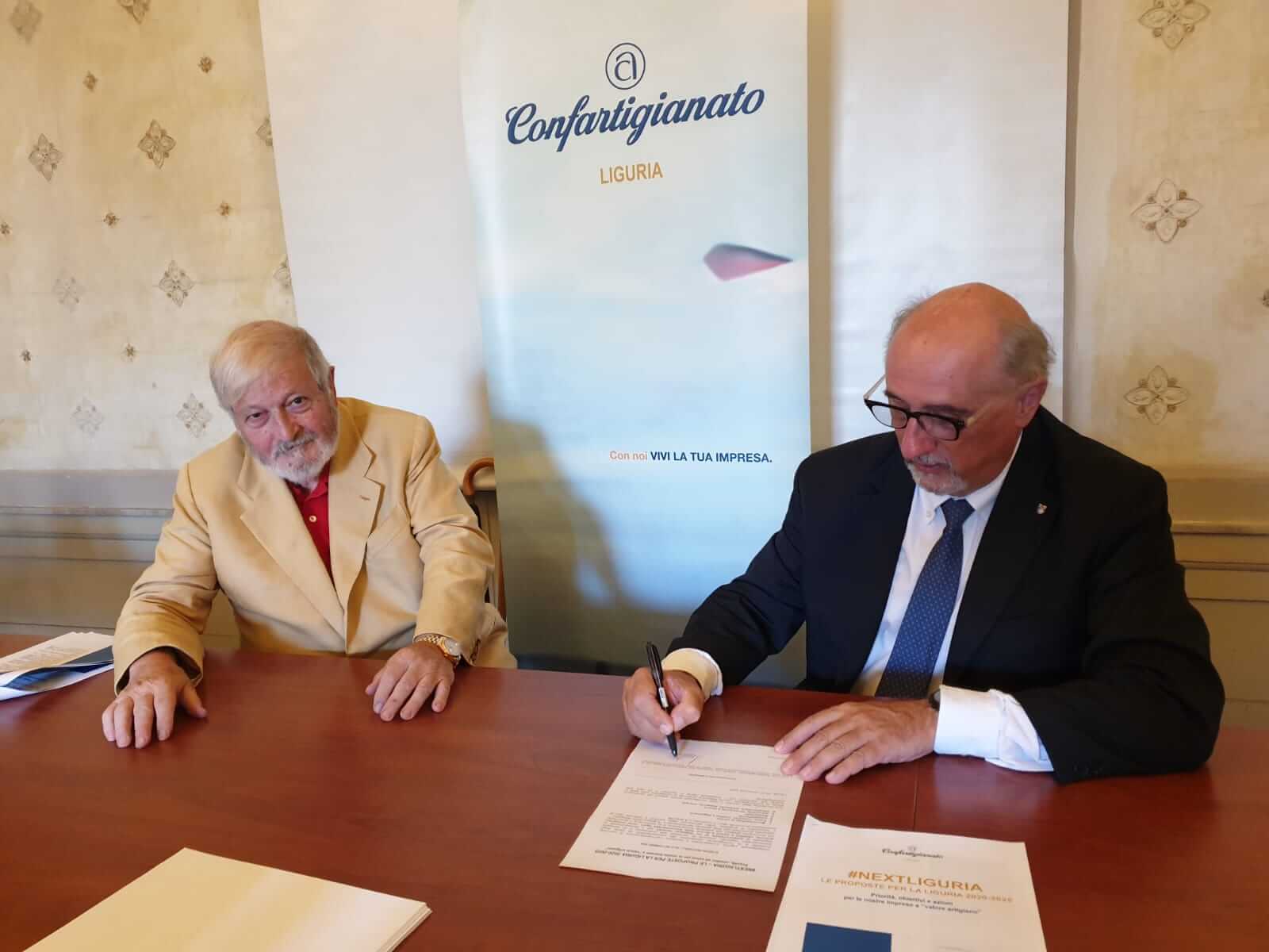Aristide Massardo e Felice Negri presidente Confartigianato