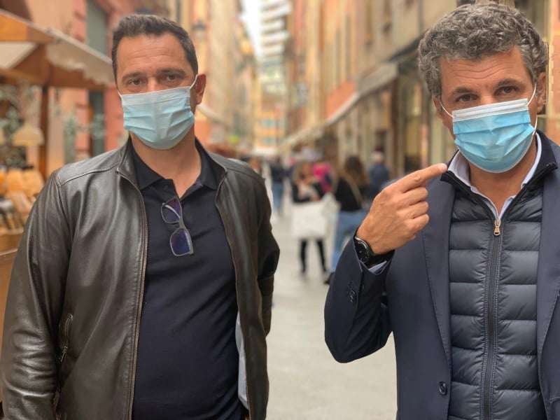 Fabio Lanata e Carlo Bagnasco