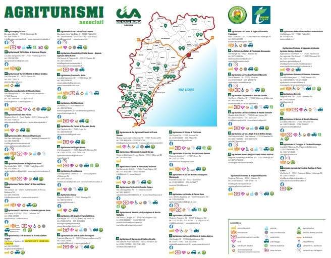 Mappa agriturismi