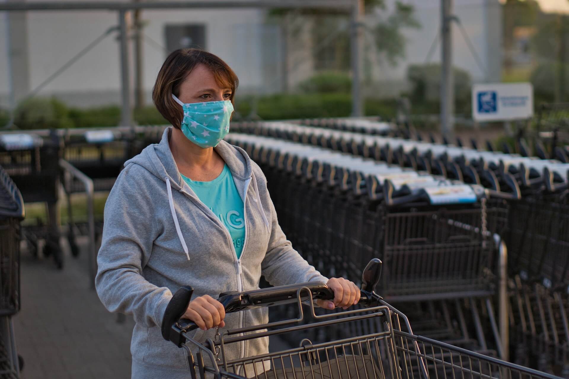 covid coronavirus sicurezza spesa mascherina