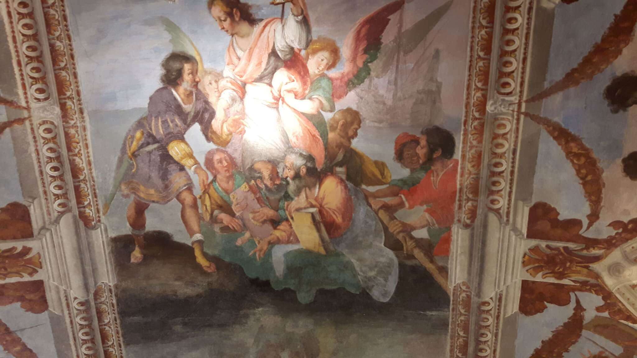 affreschi bernardo strozzi palazzo lomellino