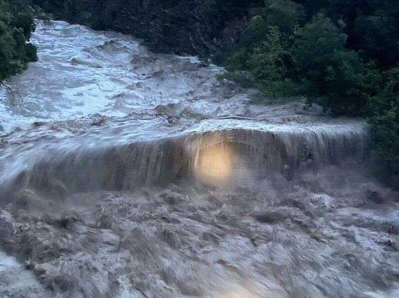 val roja maltempo