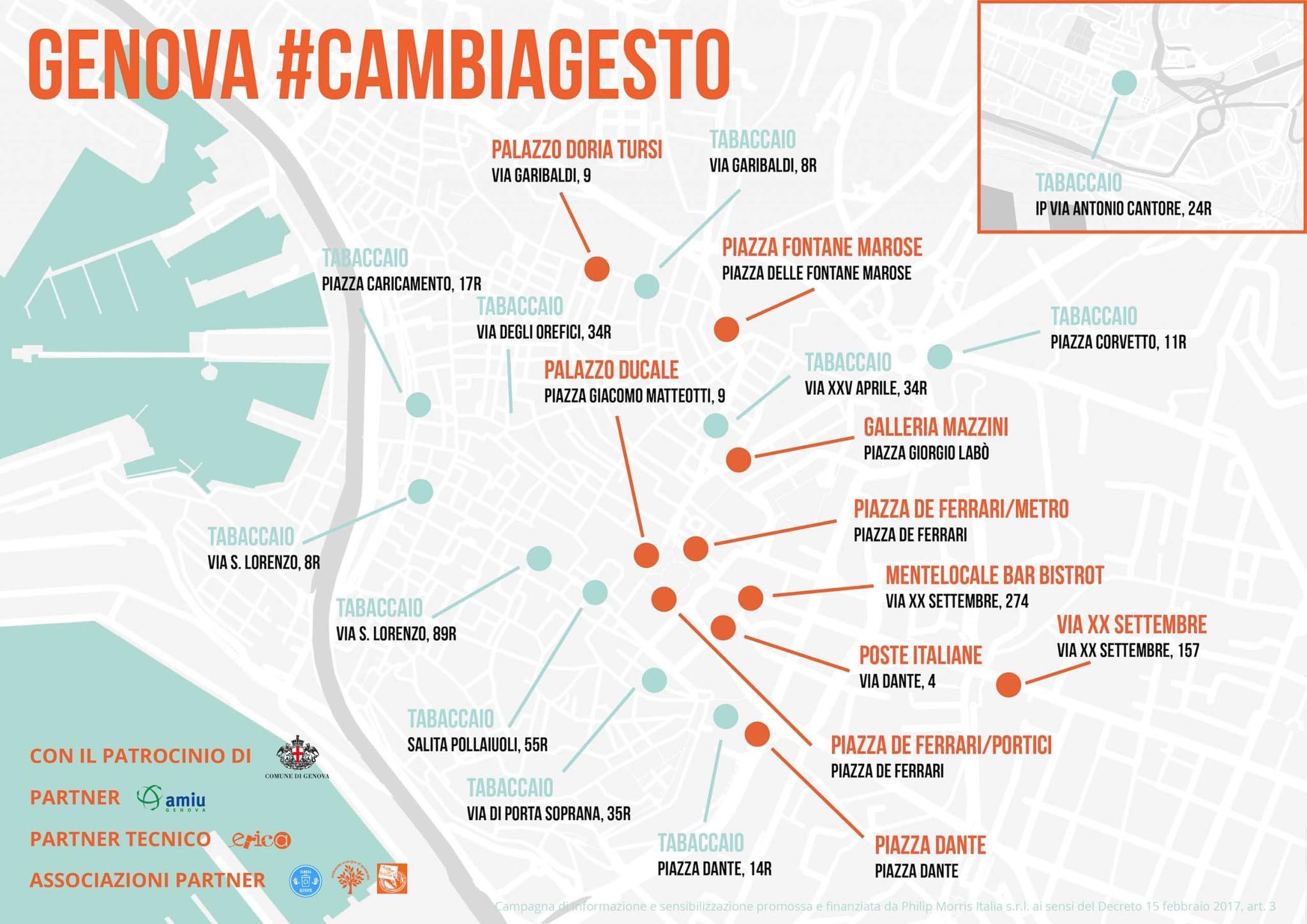 mozziconi sigaretta mappa ge