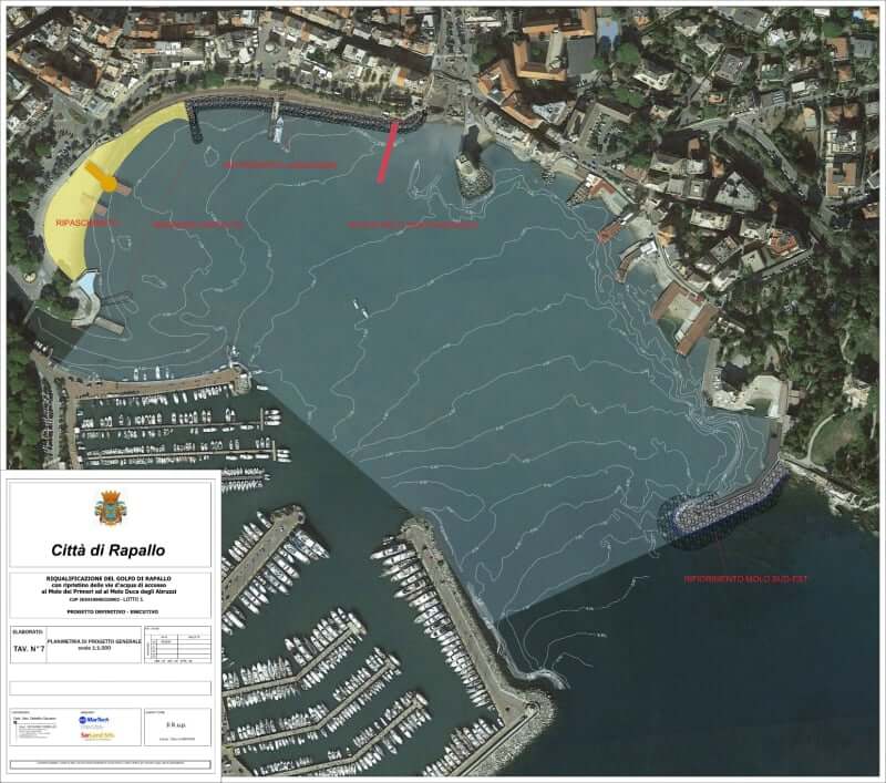 Progetto riqualificazione golfo di Rapallo
