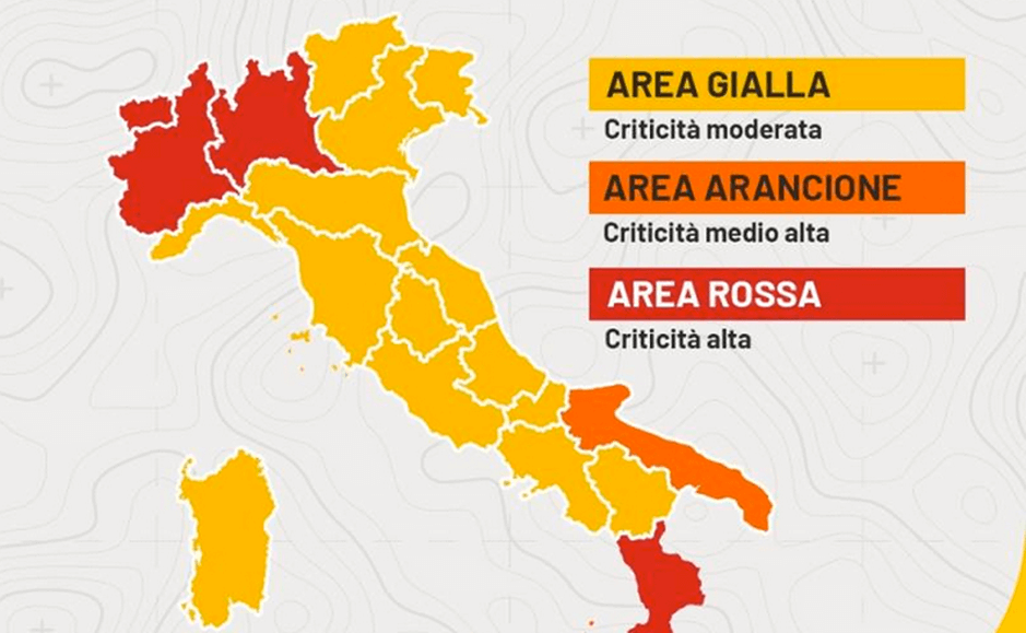cartina italia zone