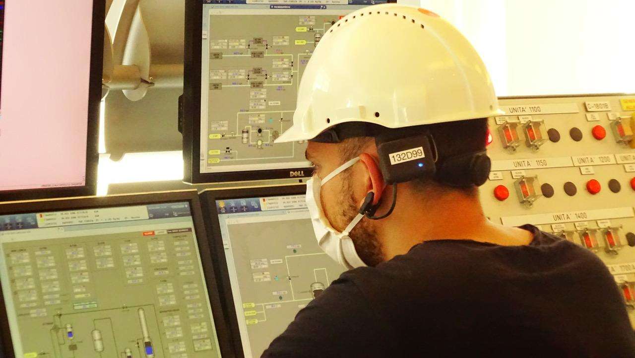 casco sicurezza sul lavoro