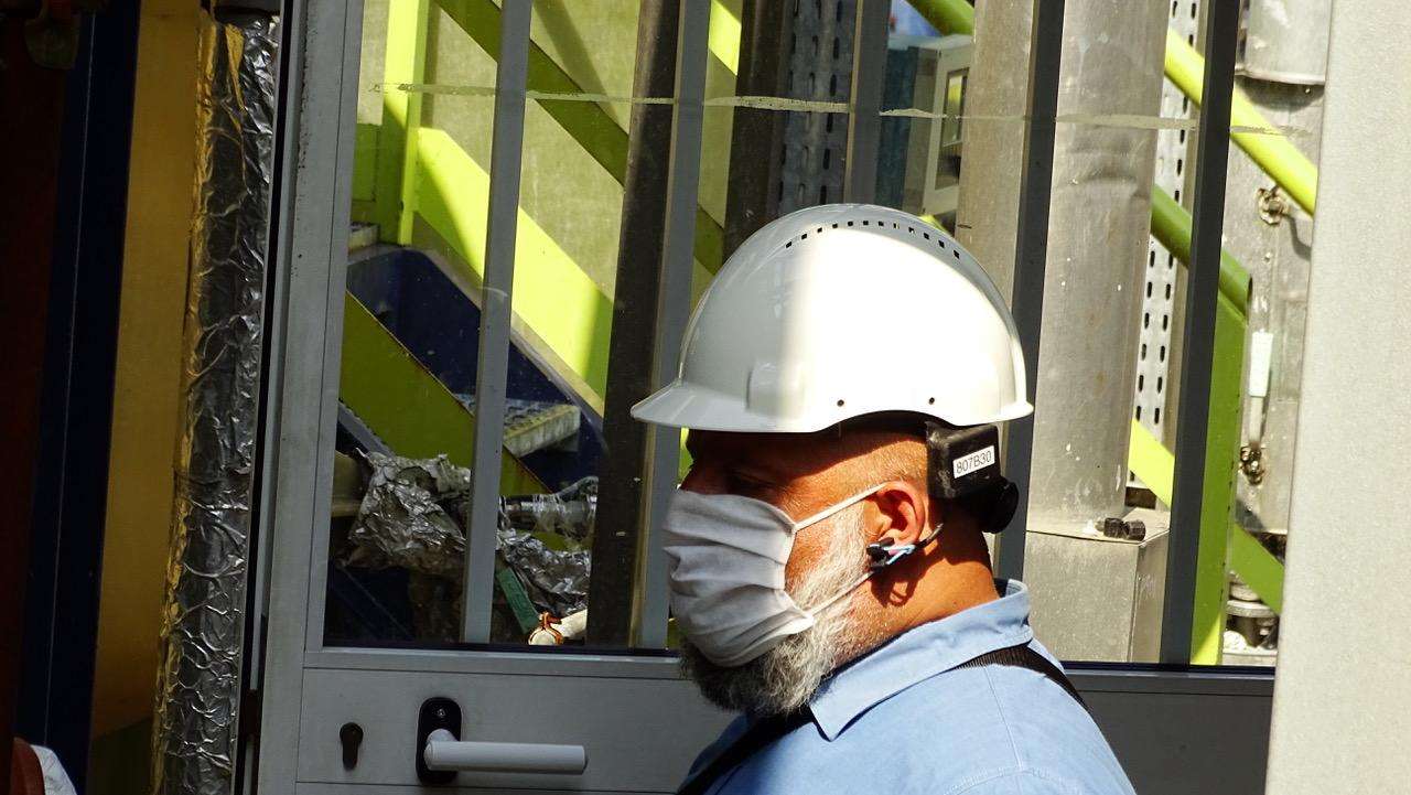 casco sicurezza sul lavoro