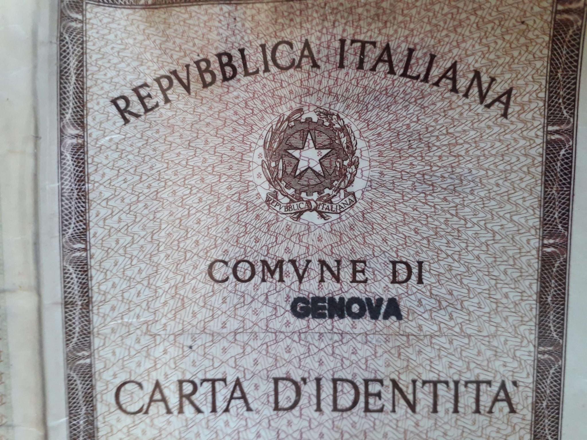 carta d’identità