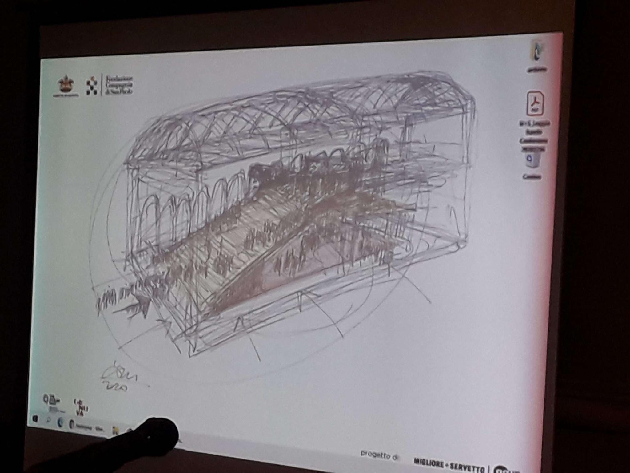 loggia dei banchi progetto museo di genova