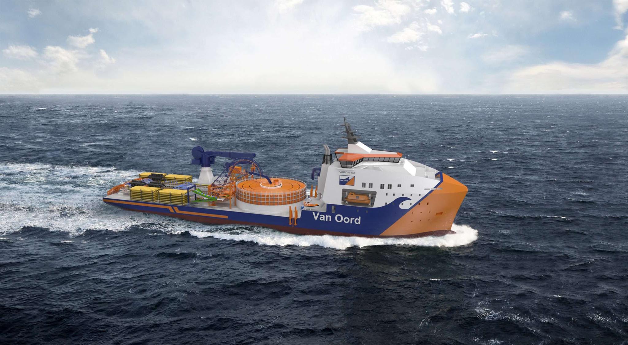 VARD 9 02 Cable laying vessel for Van Oord – 2020