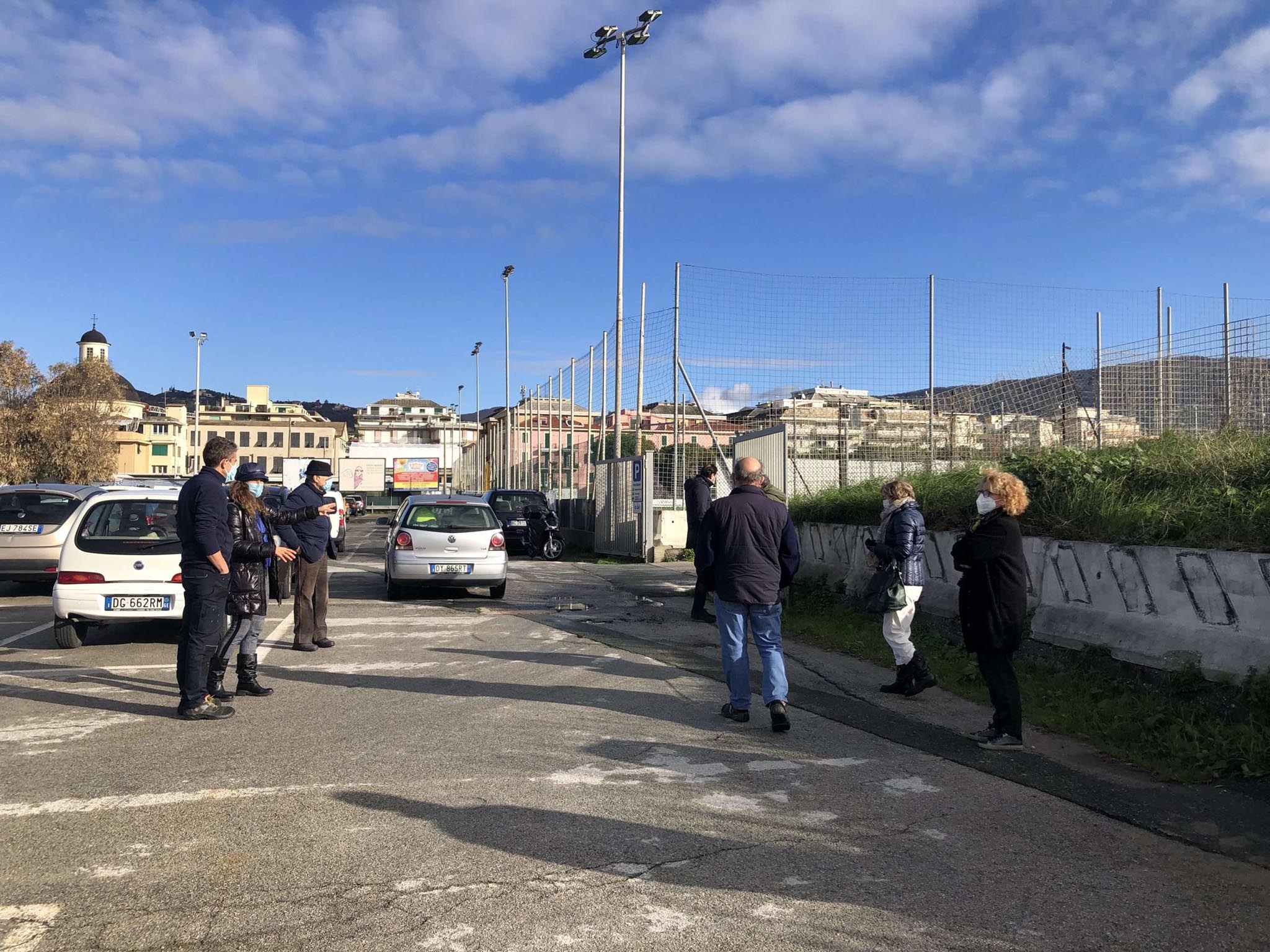 chiavari sopralluogo colmata