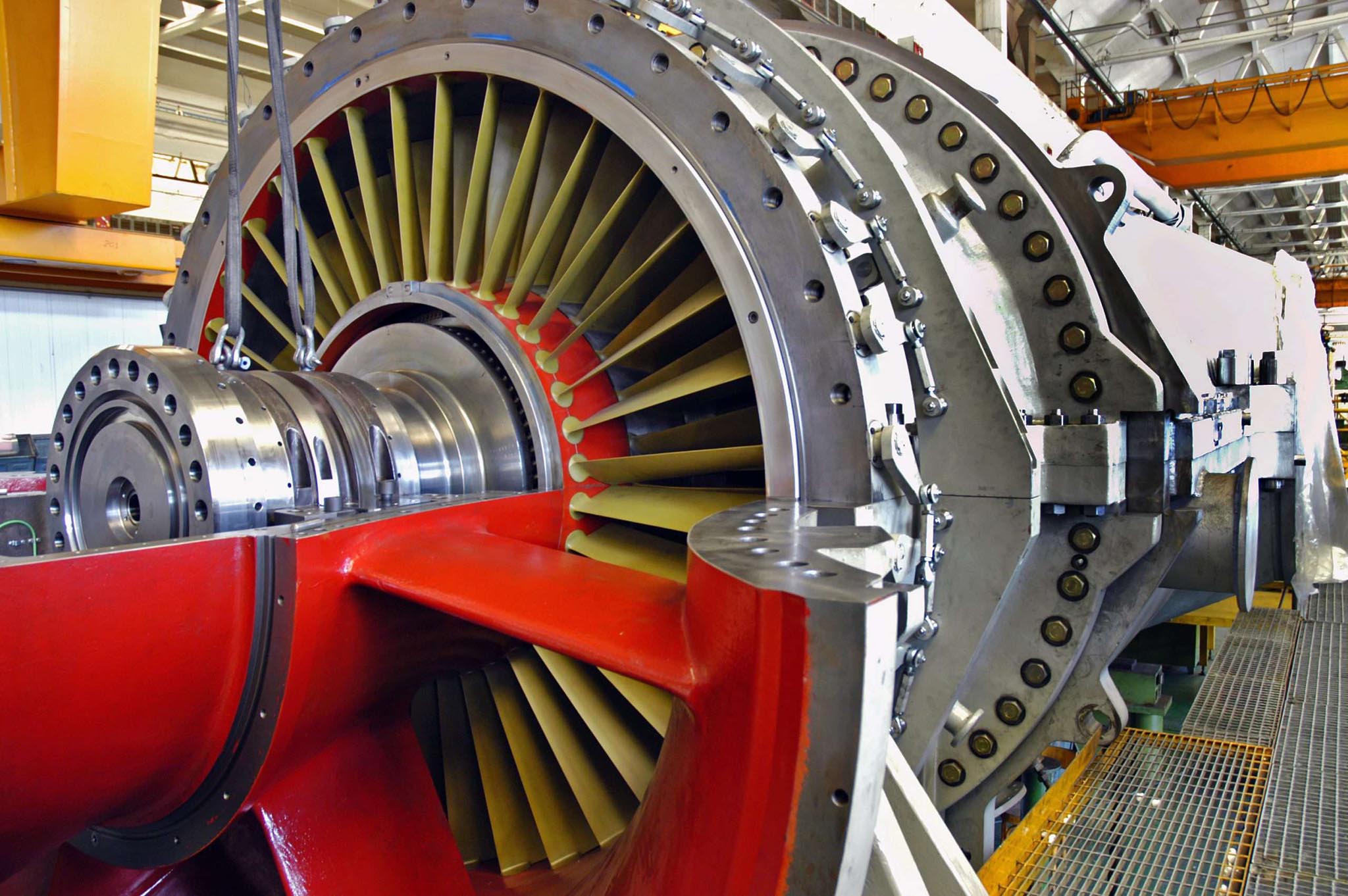 ansaldo energia turbina a gas