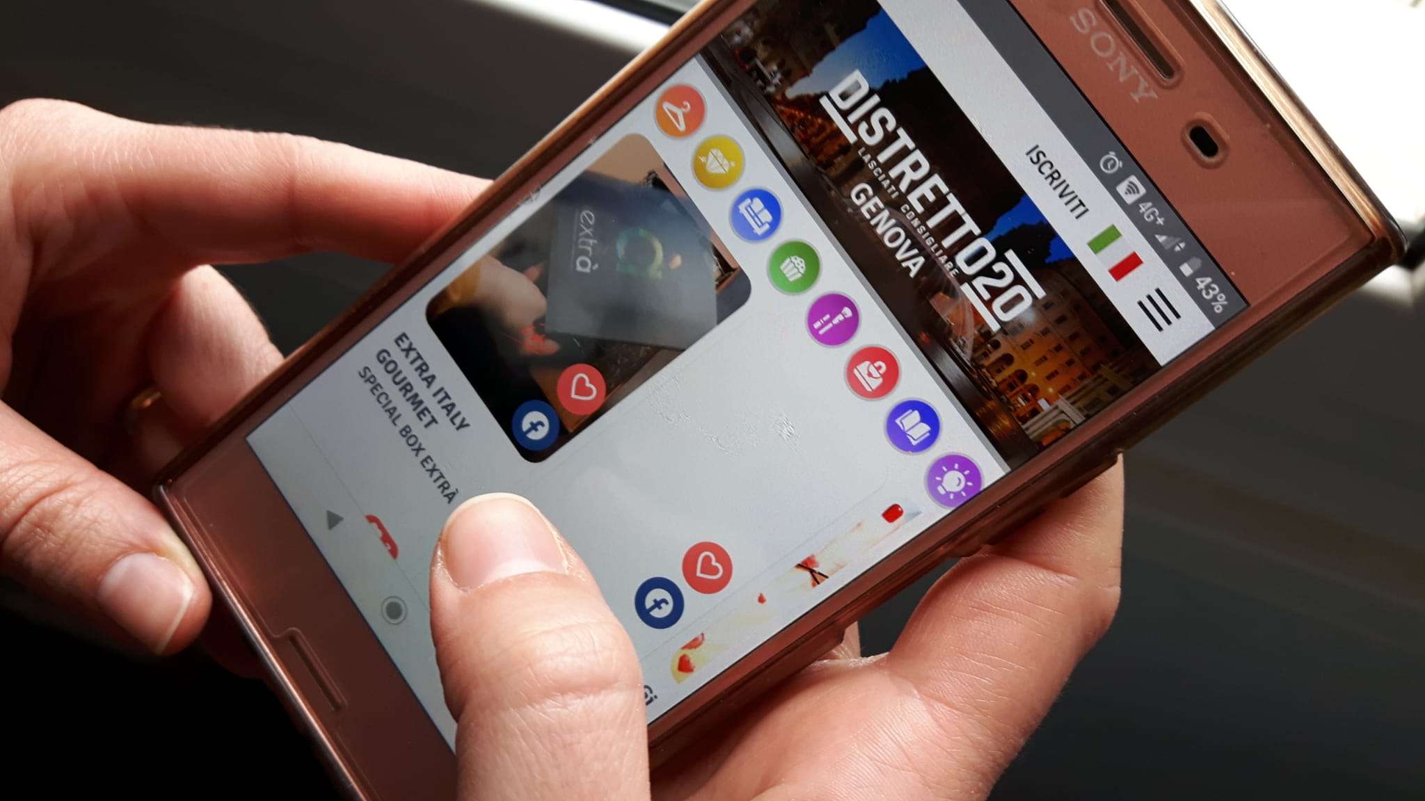 distretto20 app e-commerce
