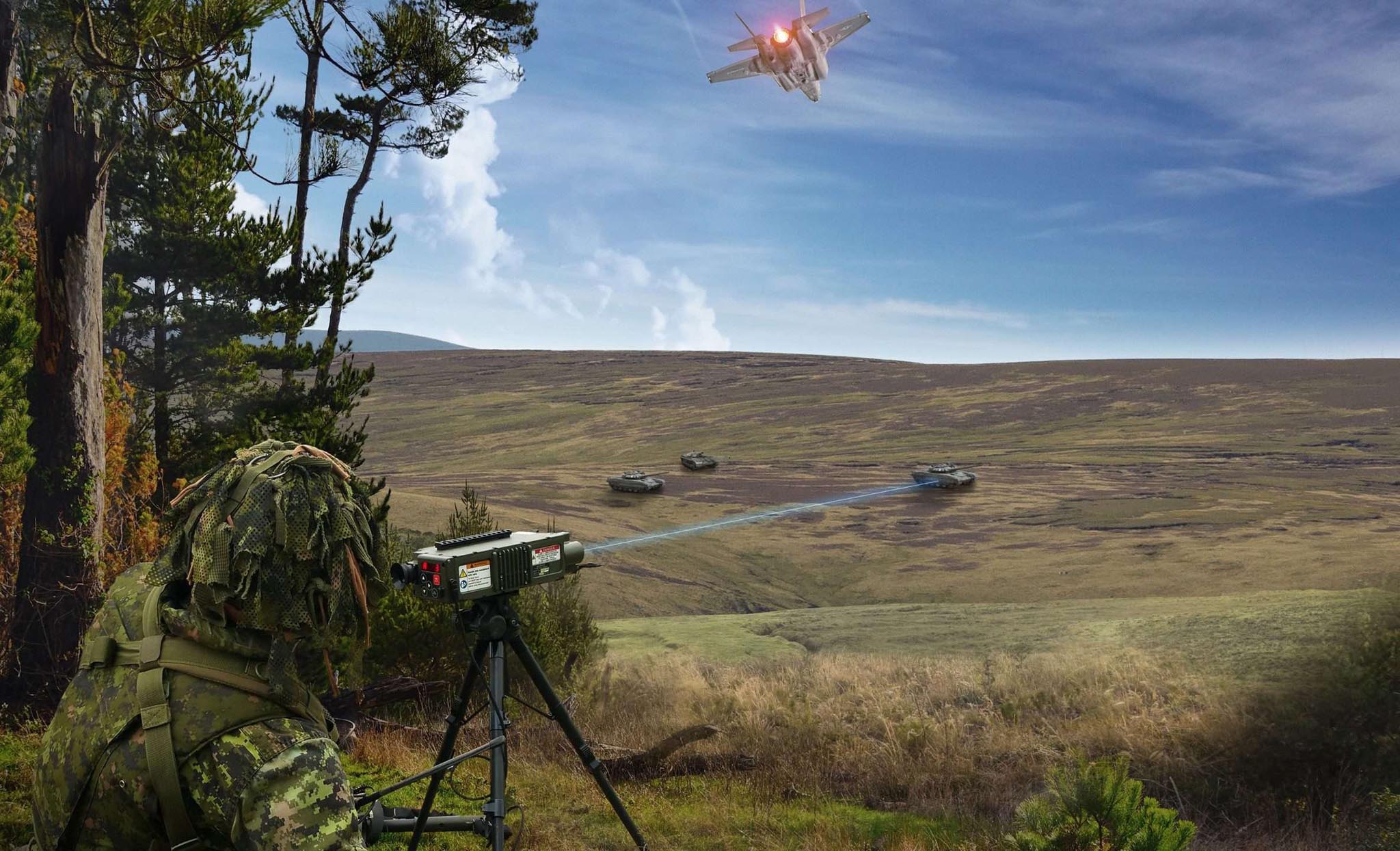 _Type 163 laser target designator LTD_