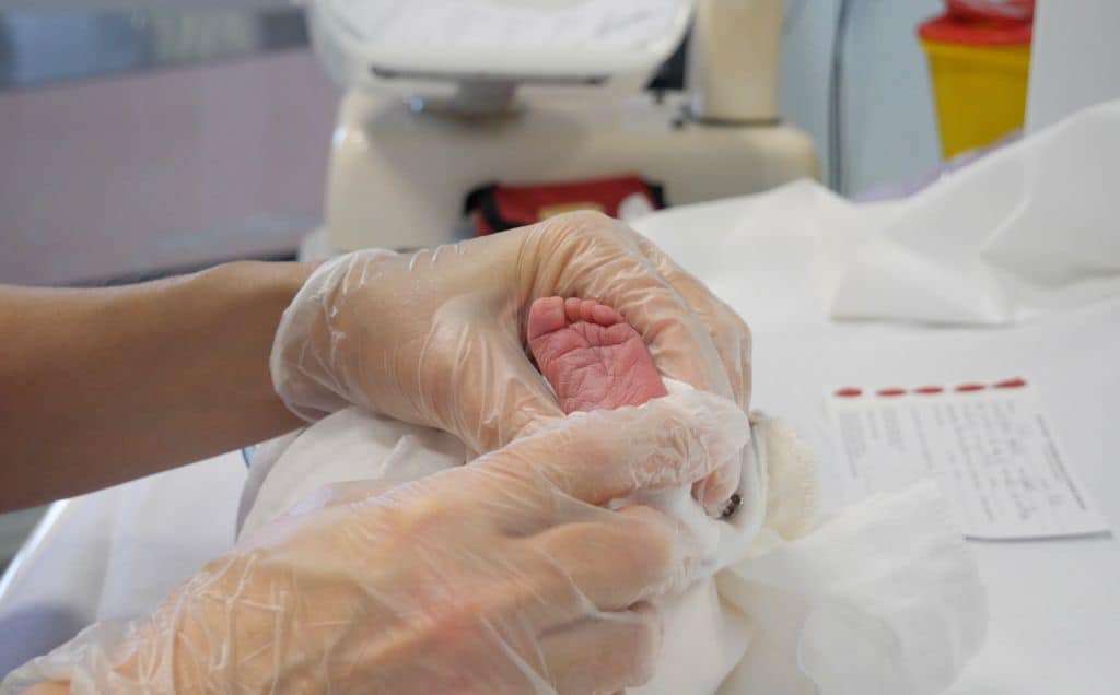 screening neonatale nascita