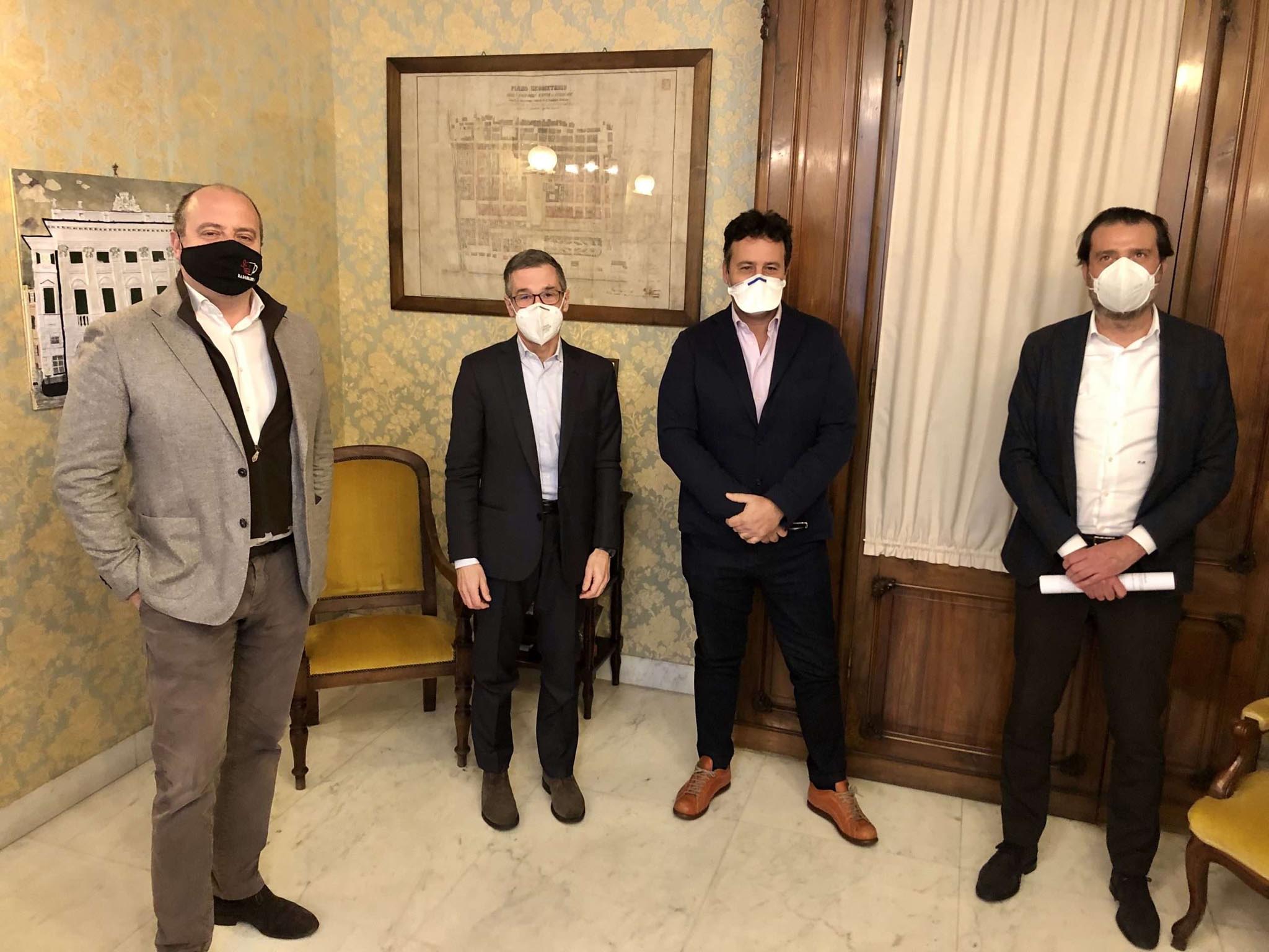 Di Capua incontra responsabili Tim