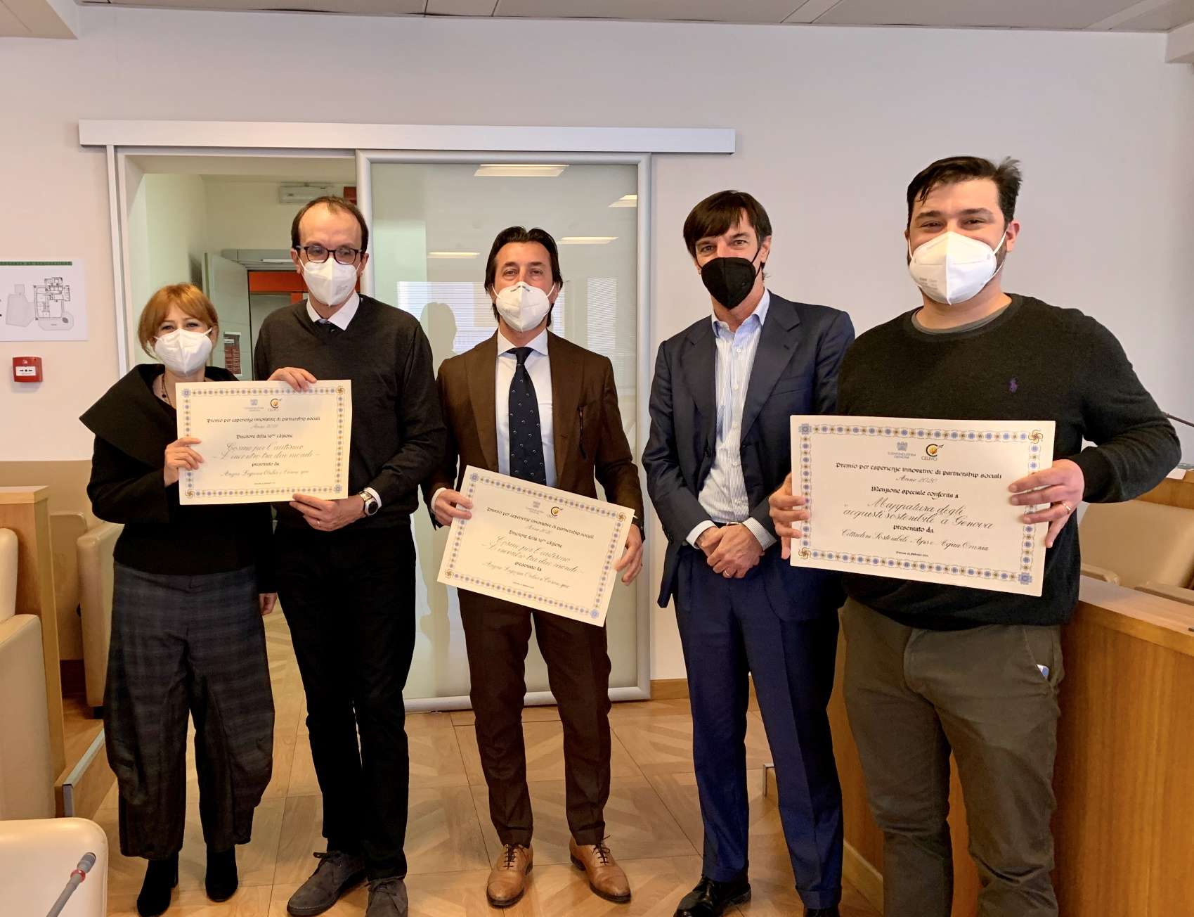 La Premiazione della sedicesima Edizione 2020 cosme angsa