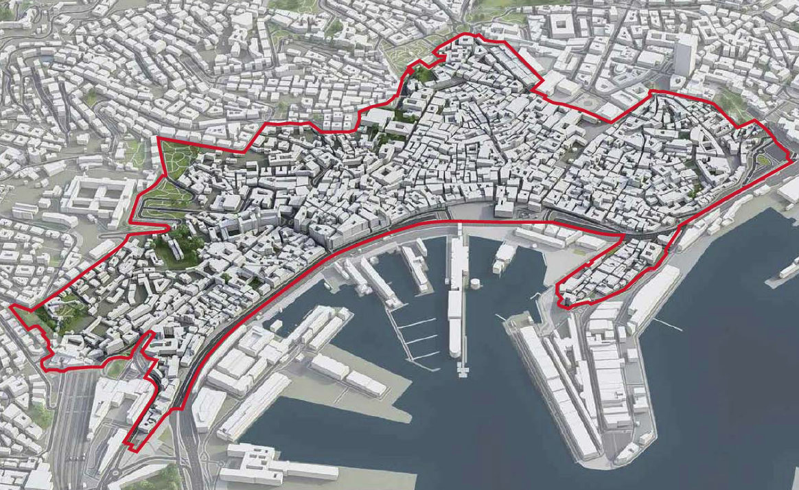 Centro storico genova mappa