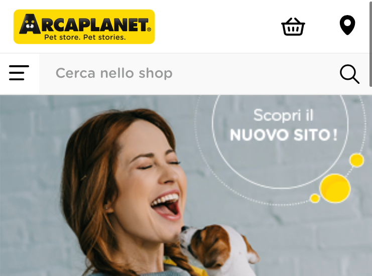 arcaplanet e-commerce