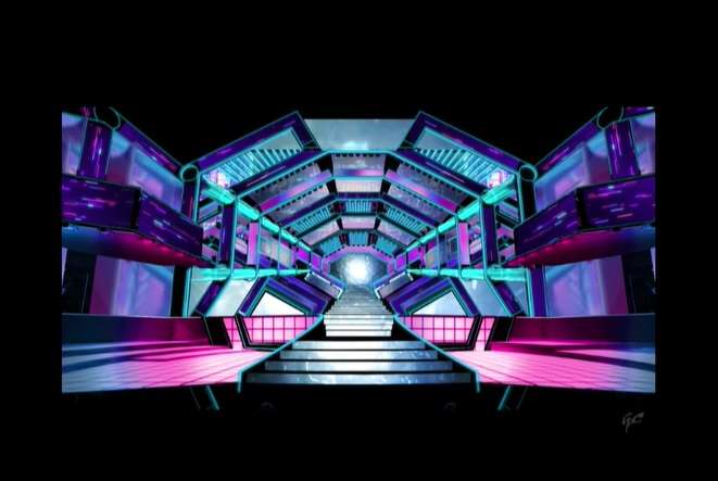 palco sanremo led