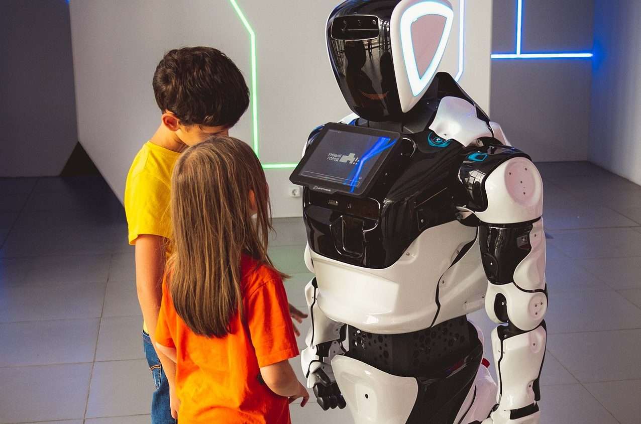 robot bambini giovani