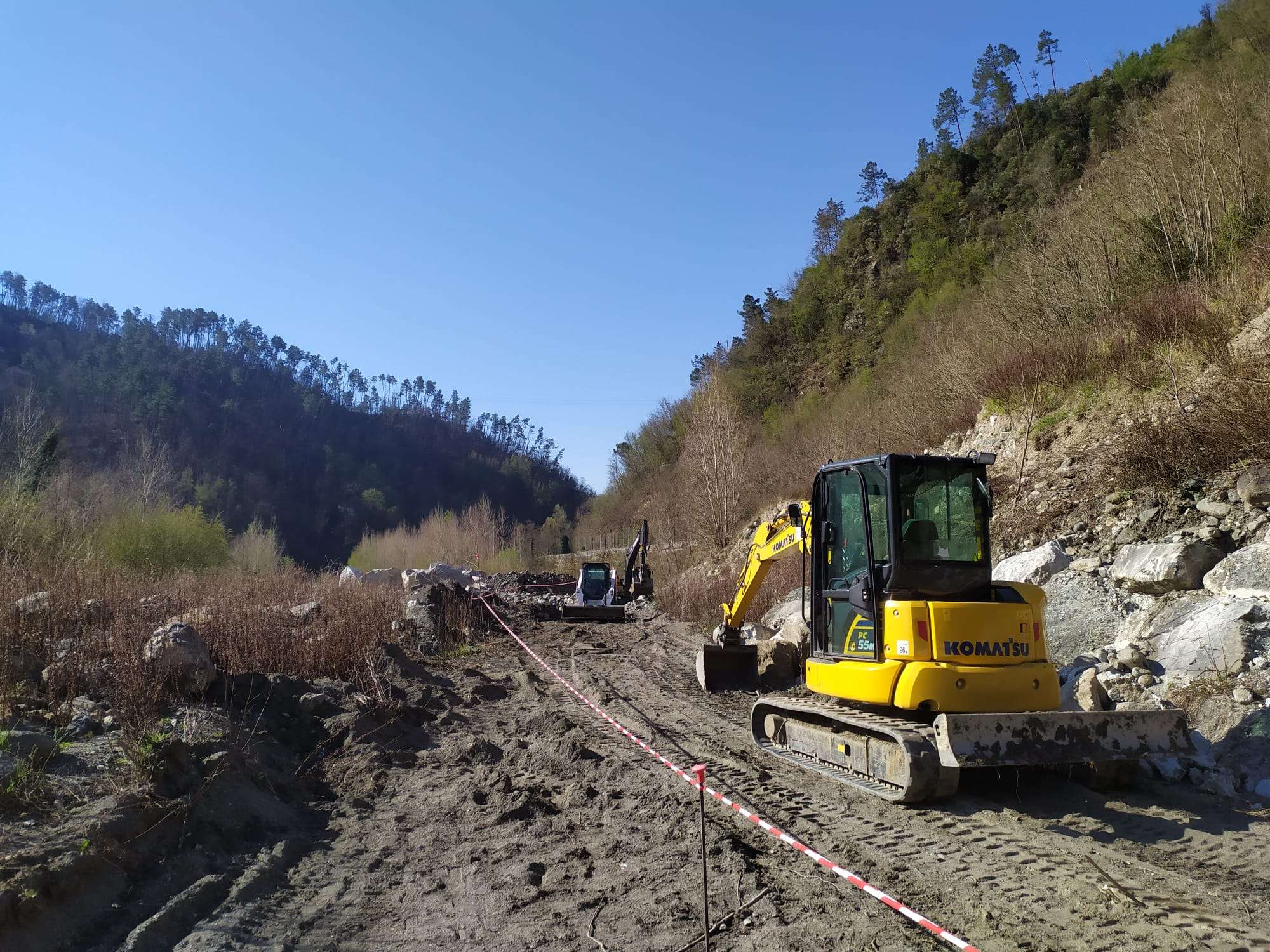cantiere lavori strada