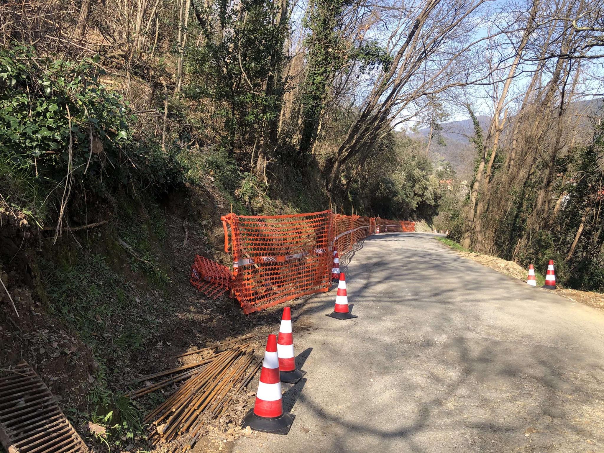 caperana STRADA lavori