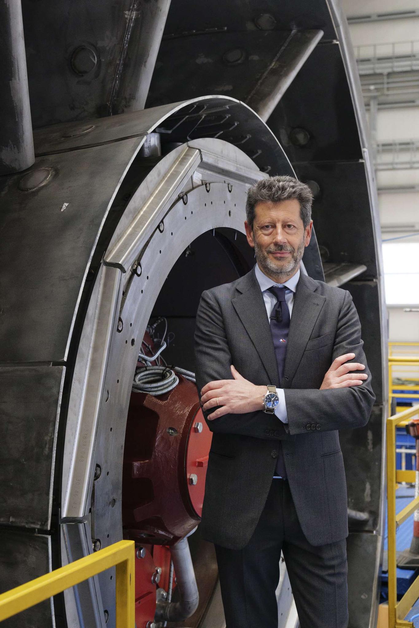 GIUSEPPE MARINO AD ANSALDO ENERGI_ TURBINA